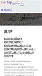 Mobile Screenshot of lietop.fi